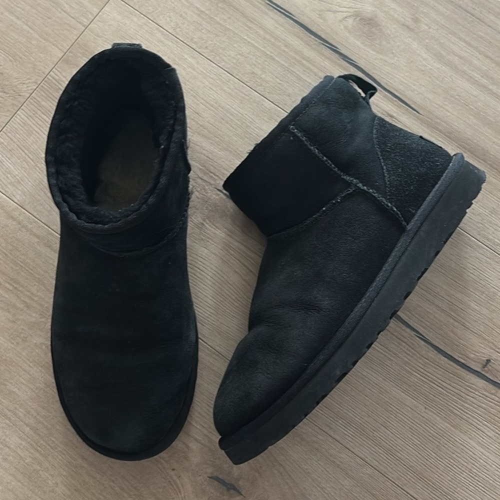 UGG Black Ankle Boots